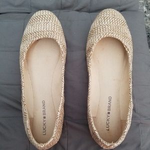 Lucky brand Emmie flats, size 9